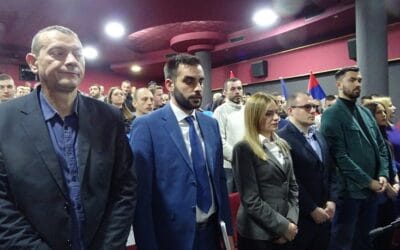 „ПОБЕДА СРБИЈЕ КОЈА ЖЕЛИ ДА ОСТАНЕ СВОЈА НА СВОМЕ!“ – одржан предизборни скуп Заветника у Ужицу!