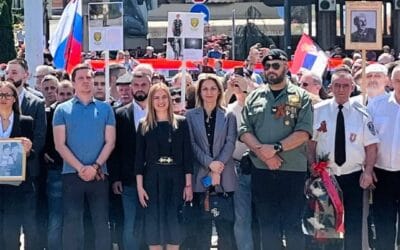 Заветници у колони „Бесмртног пука“