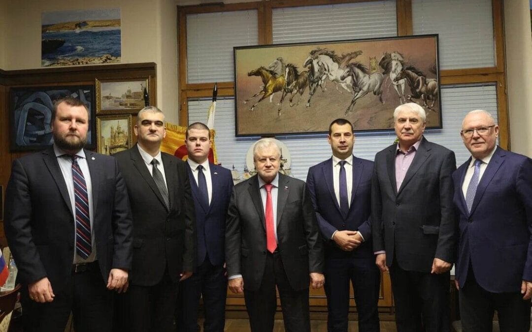 СЕРГЕЈ МИРОНОВ ПРИМИО ДЕЛЕГАЦИЈУ ЗАВЕТНИКА У ДРЖАВНОЈ ДУМИ РУСИЈЕ!