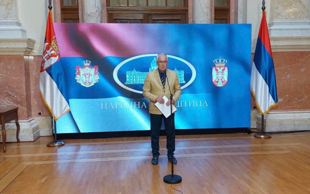 ВЛАСТ ЈЕ ФАЛСИФИКОВАЛА СТЕНОГРАМ КАКО БИ ПРИКРИЛА НАСИЉЕ НАД ДРЖАВОТВОРНОМ ОПОЗИЦИЈОМ – Драган Николић