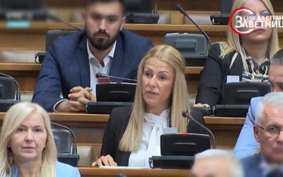 (ВИДЕО)  Зашто ћутите док Курти мења српске симболе на северу Космета – Бојана Букумировић