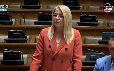 ШТА ТРАЖИТЕ У БРИСЕЛУ, ДОК СУ СРБИ У КУРТИЈЕВОМ ЗАТВОРУ – Драгана Миљанић