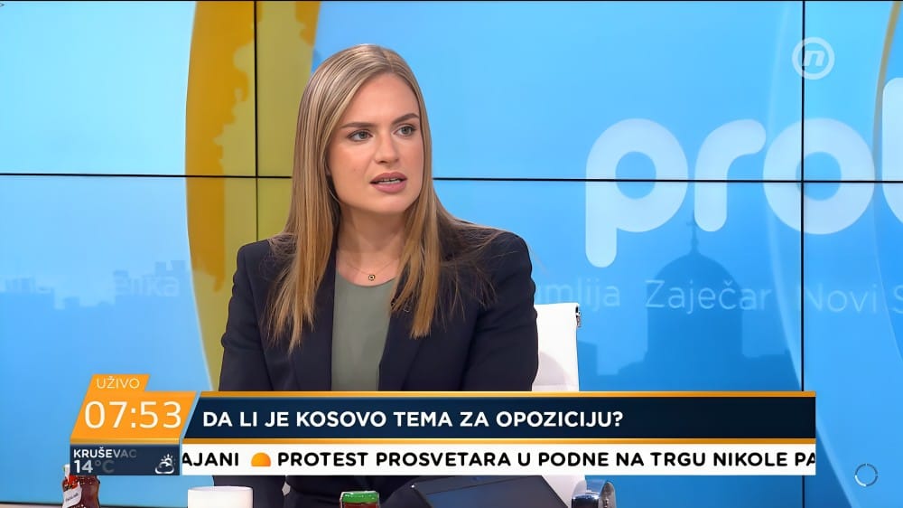 ПОЛИТИКА ВЛАСТИ ПРЕМА КОСМЕТУ ДОЖИВЕЛА ЈЕ КРАХ – Милица Ђурђевић