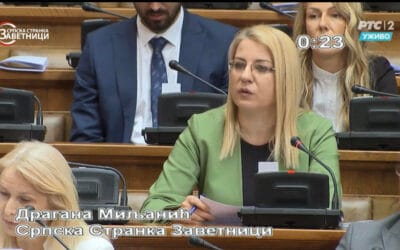 БАУК ОПОЗИЦИЈЕ КАО КОШМАР ОДЛАЗЕЋЕ ВЛАСТИ – Драгана Миљанић
