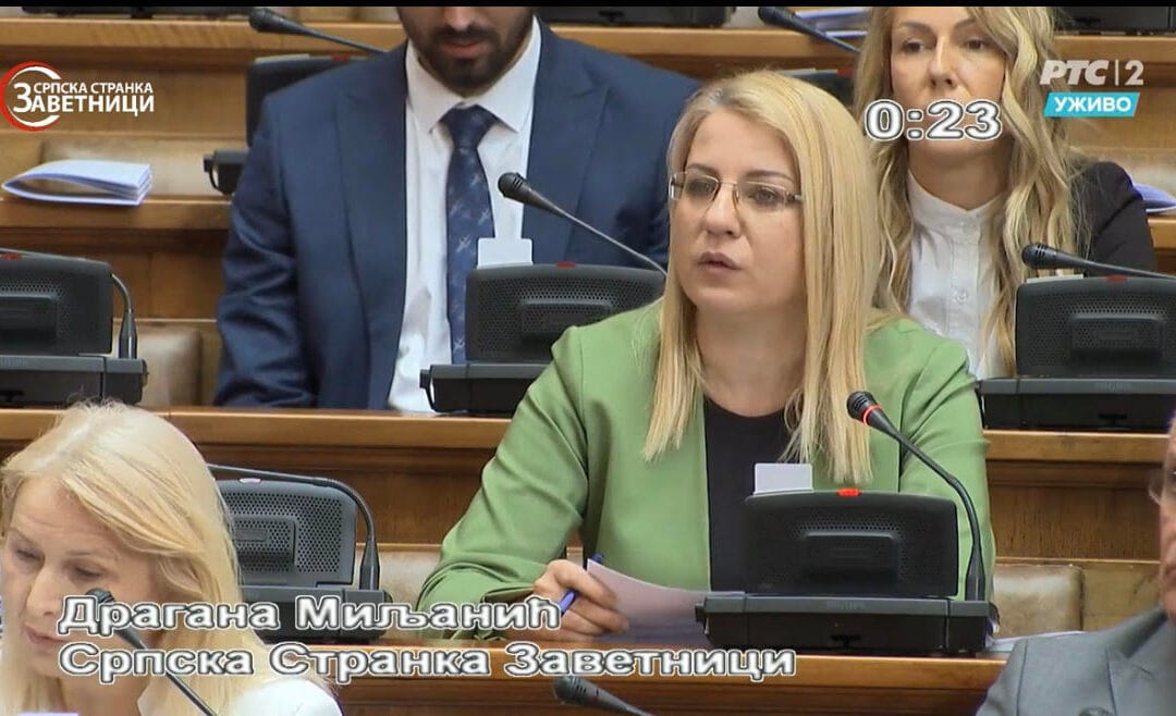 БАУК ОПОЗИЦИЈЕ КАО КОШМАР ОДЛАЗЕЋЕ ВЛАСТИ – Драгана Миљанић