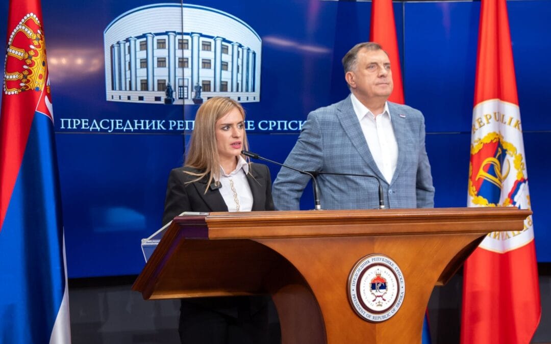 СРПСКА ИМА НЕДВОСМИСЛЕНУ ПОДРШКУ СРБИЈЕ – Милица Ђурђевић 