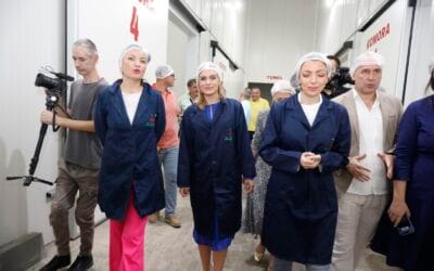 Ђурђевић Стаменковски обишла привреднике у општини Топола