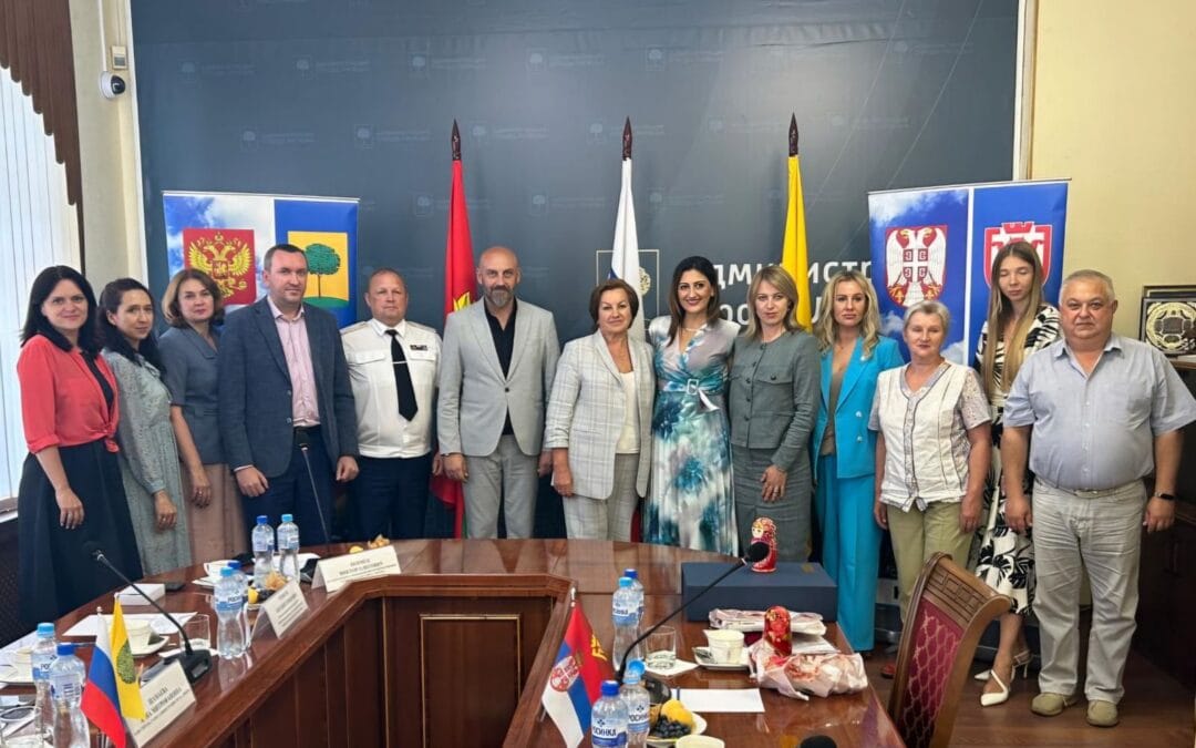 Представник Заветника у Липецку на обележавању Дана града