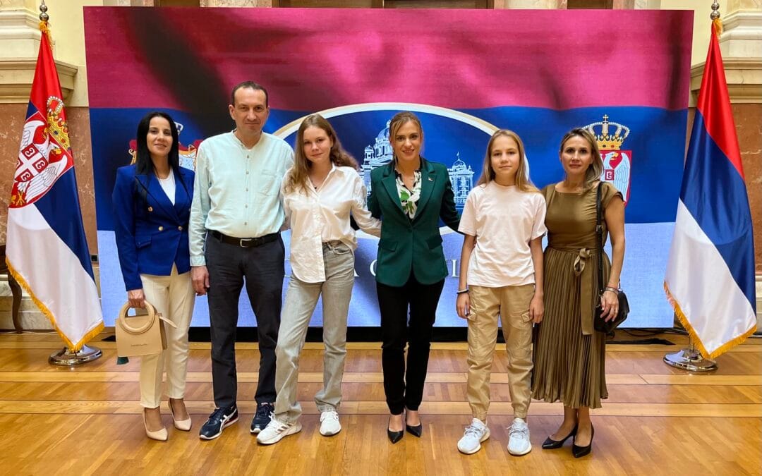 Ђурђевић у Народној скупштини угостила породицу девојчице оболеле од цистичне фиброзе