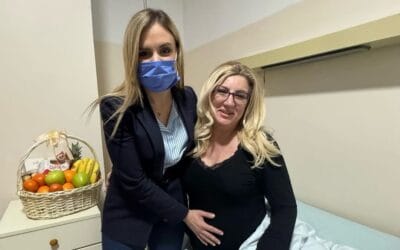 Ђурђевић посетила трудницу која је повређена у немирима у Скупштини