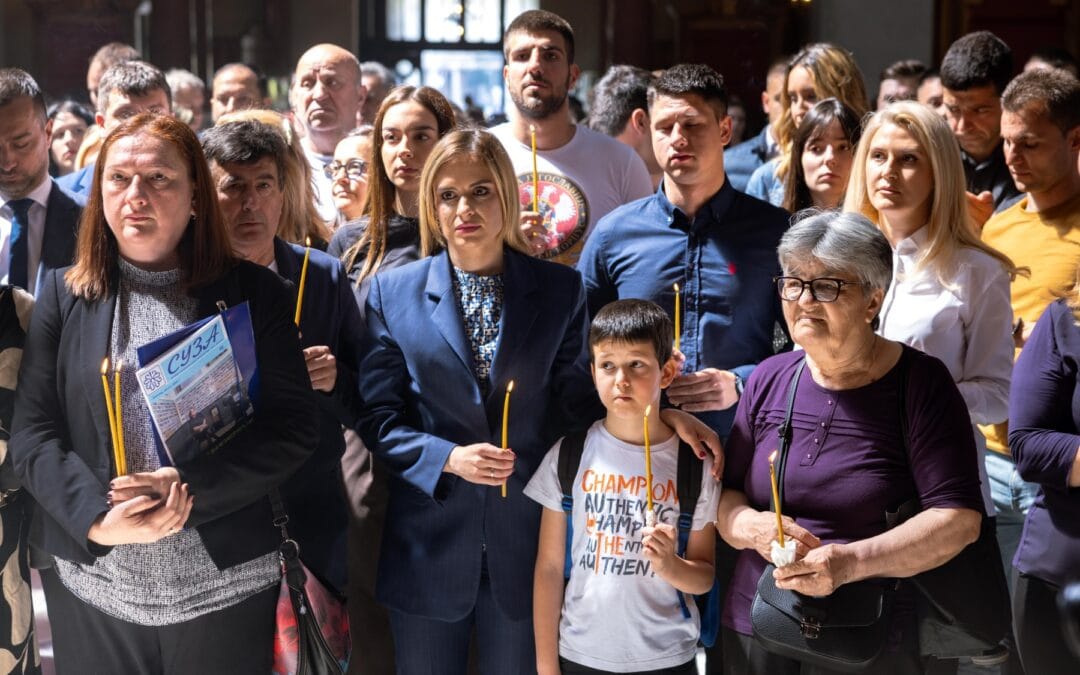 Ђурђевић Стаменковски на обележавању етничког чишћења Срба у злочиначкој акцији „Бљесак“