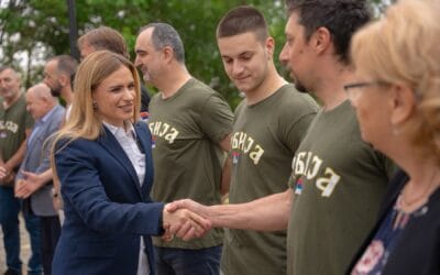 Ђурђевић Стаменковски у Кули: Подршка борцима, социјалним установама и запошљавању