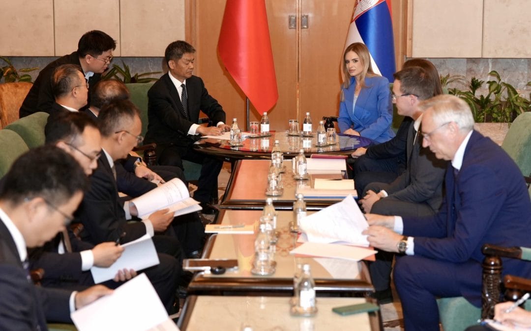 Ђурђевић Стаменковски: Челично пријатељство Србије и Кине нико не може да оспори