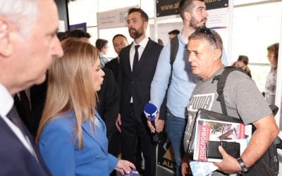 Ђурђевић Стаменковски на Београдском сајму запошљавања: Србија која ради је Србија наше визије