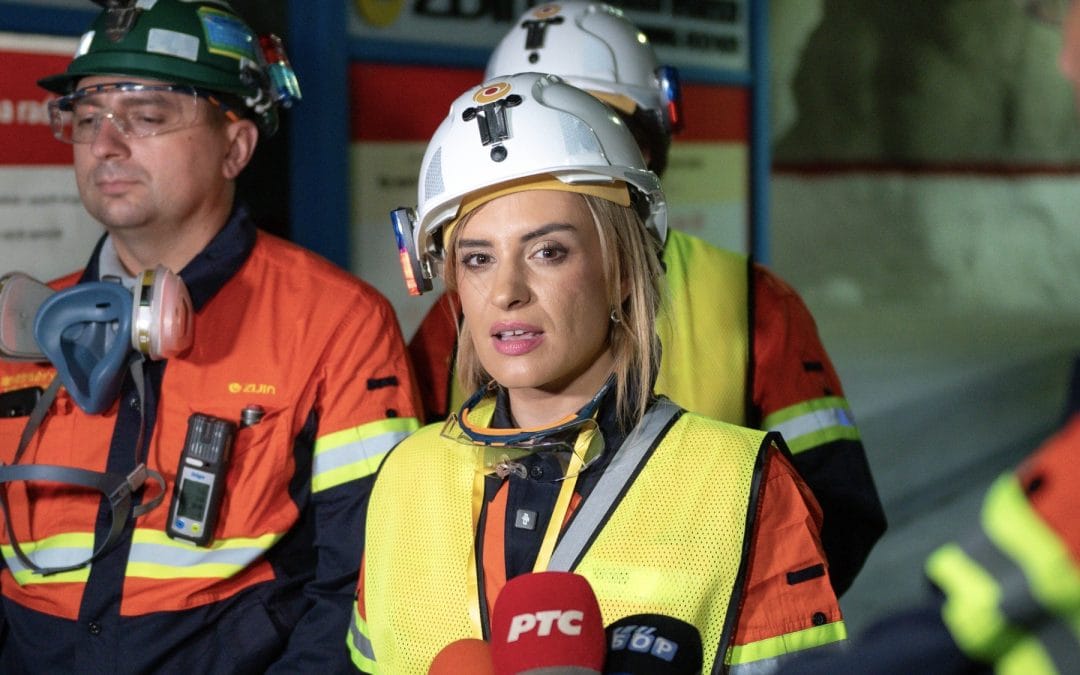 Ђурђевић у посети борском руднику – Рудари су наши хероји