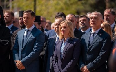 Ђурђевић Стаменковски на обележавању Дана српског јединства, слободе и националне заставе